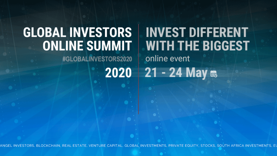 21-24 мая состоится виртуальный «Всемирный саммит инвесторов 2020»