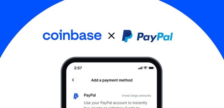 Coinbase добавила возможность покупки криптовалют через PayPal - Bits Media